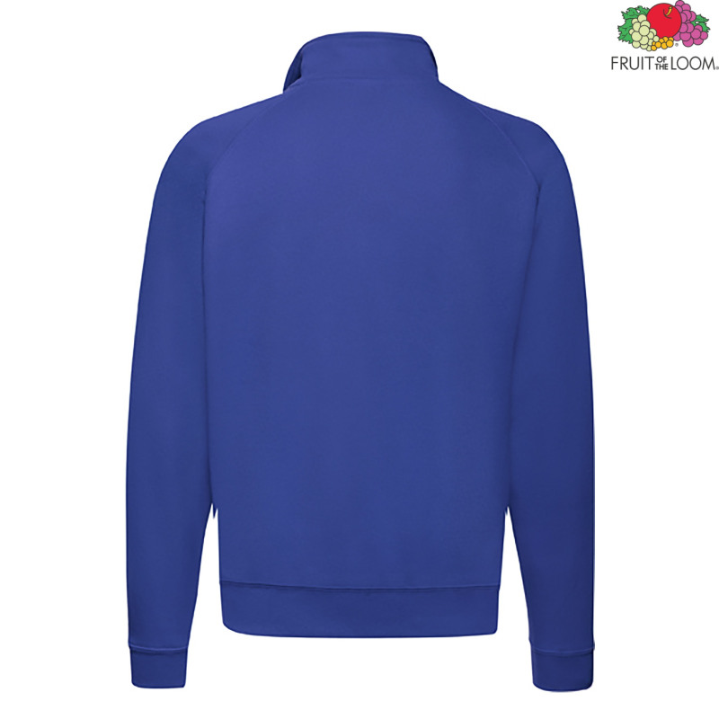 Classic Zip Neck Sweat | Fruit of the Loom