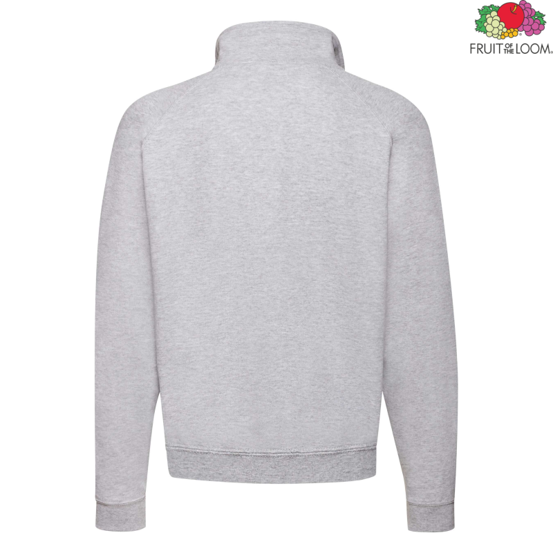 Classic Zip Neck Sweat | Fruit of the Loom