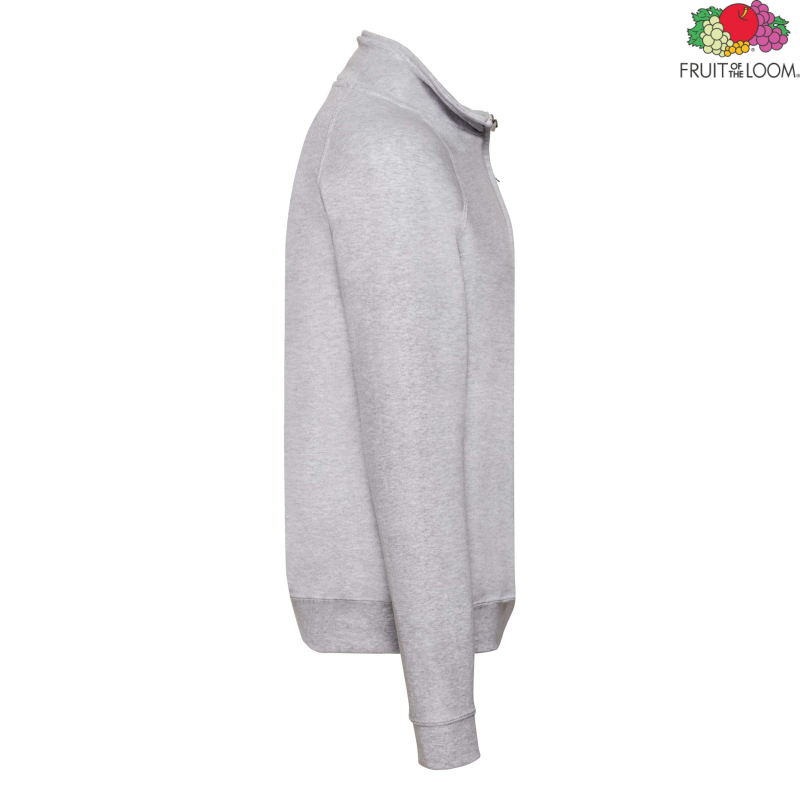 Classic Zip Neck Sweat | Fruit of the Loom