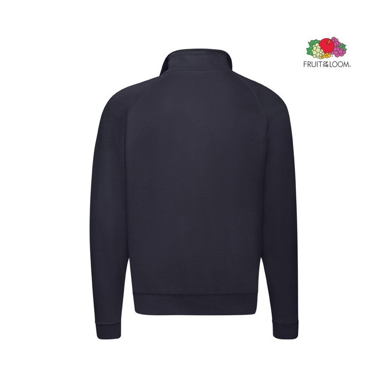 Classic Zip Neck Sweat | Fruit of the Loom