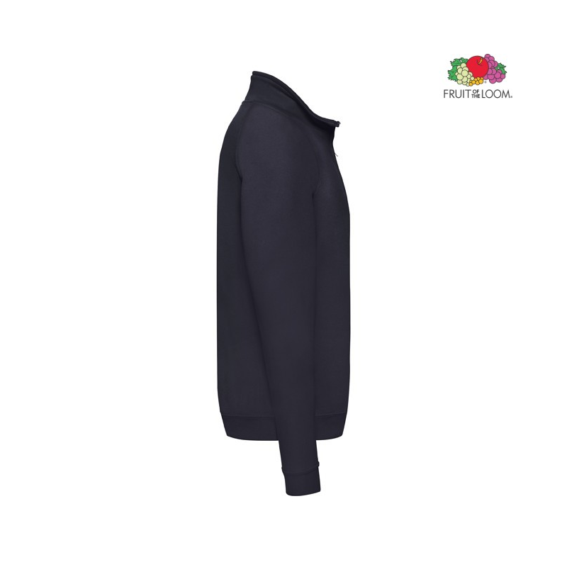 Classic Zip Neck Sweat | Fruit of the Loom