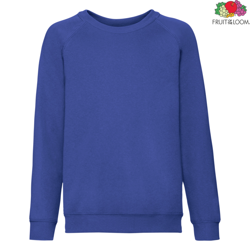Kids Classic Raglan Sweat | Fruit of the Loom