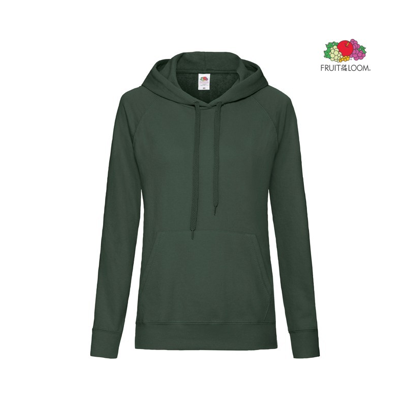 Lightweight Ladies Hooded Sweat | Fruit Of The Loom