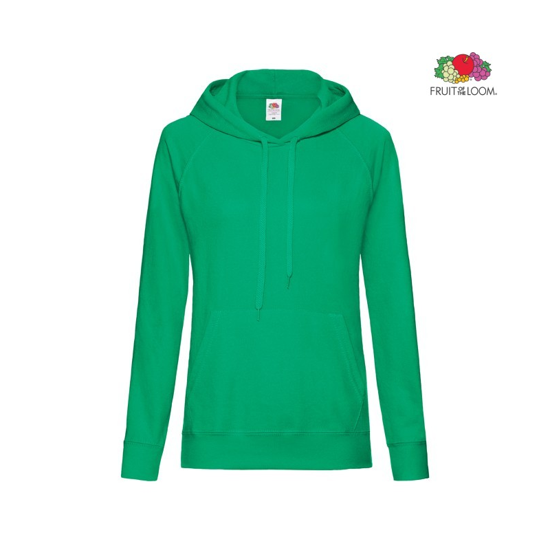 Lightweight Ladies Hooded Sweat | Fruit Of The Loom