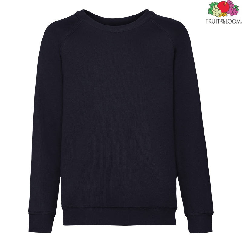 Kids Classic Raglan Sweat | Fruit of the Loom