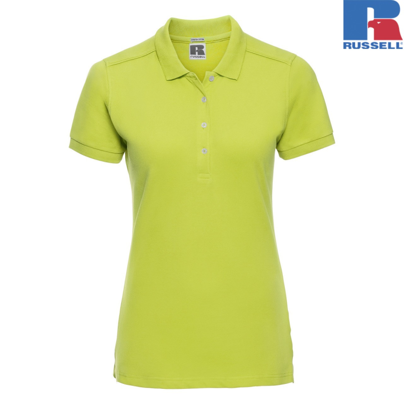 Ladies Fitted Stretch Polo | Russell