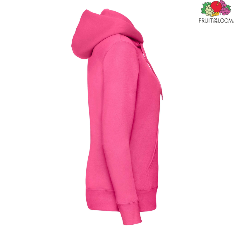 Premium Ladies Hooded Sweat Jacket | Fruit Of The Loom