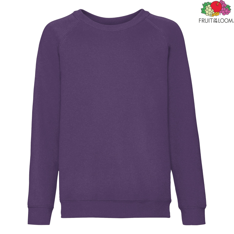 Kids Classic Raglan Sweat | Fruit of the Loom