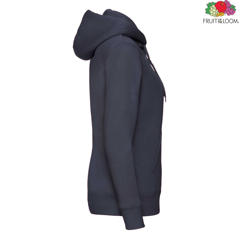 Premium Ladies Hooded Sweat Jacket | Fruit Of The Loom
