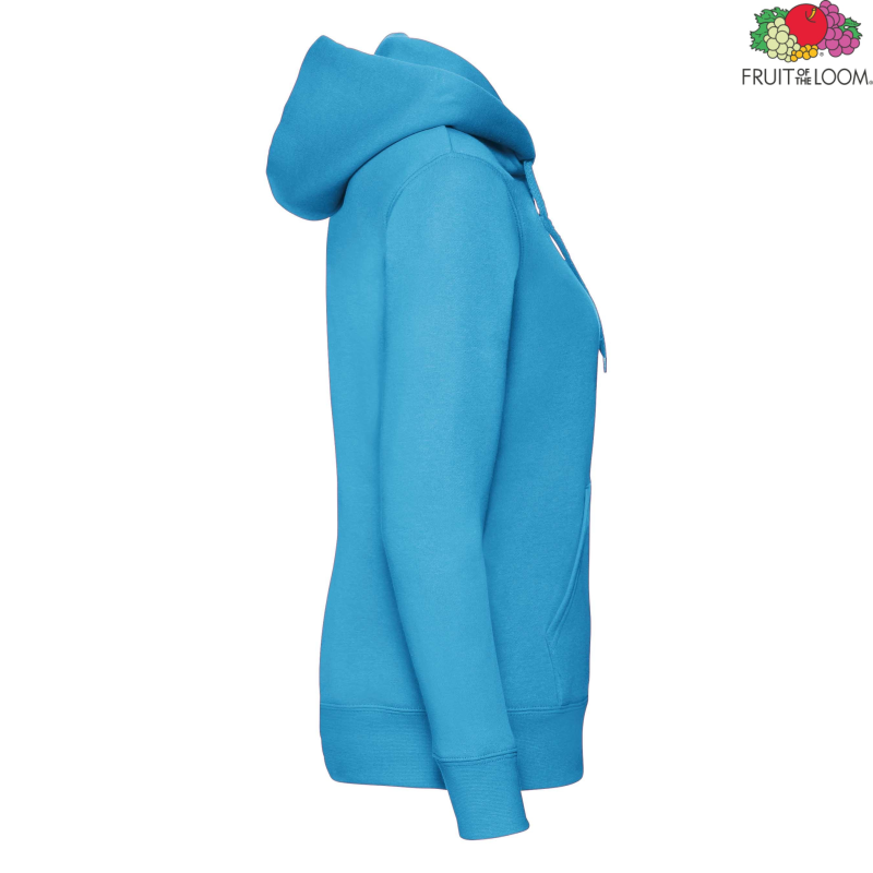 Premium Ladies Hooded Sweat Jacket | Fruit Of The Loom