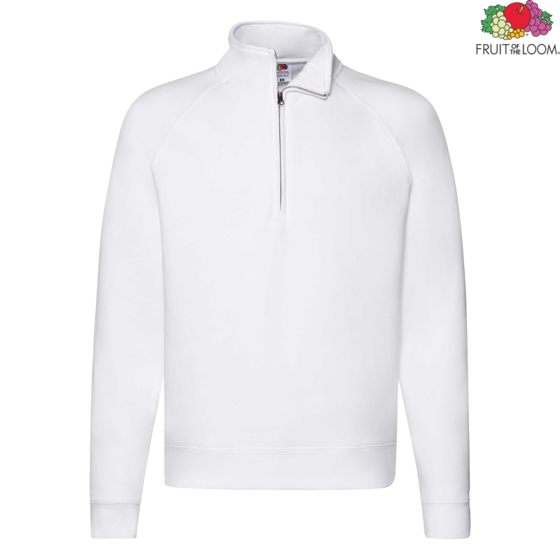 Men's Zip Neck Sweatshirt | Fruit of the Loom