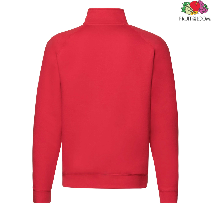 Men's Zip Neck Sweatshirt | Fruit of the Loom