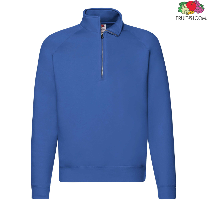 Men's Zip Neck Sweatshirt | Fruit of the Loom
