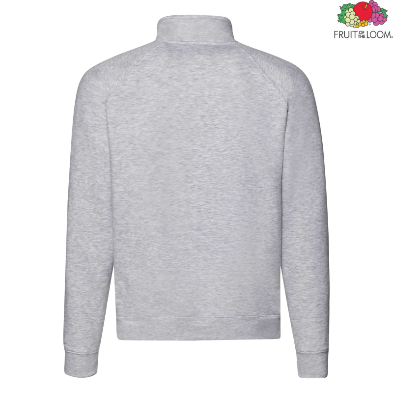 Men's Zip Neck Sweatshirt | Fruit of the Loom
