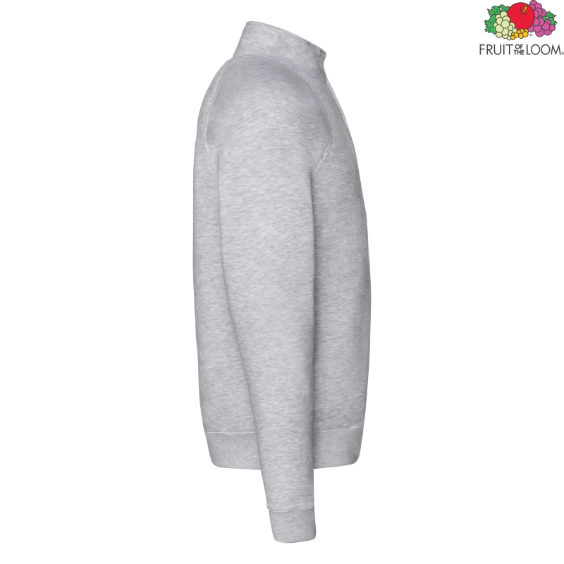 Men's Zip Neck Sweatshirt | Fruit of the Loom