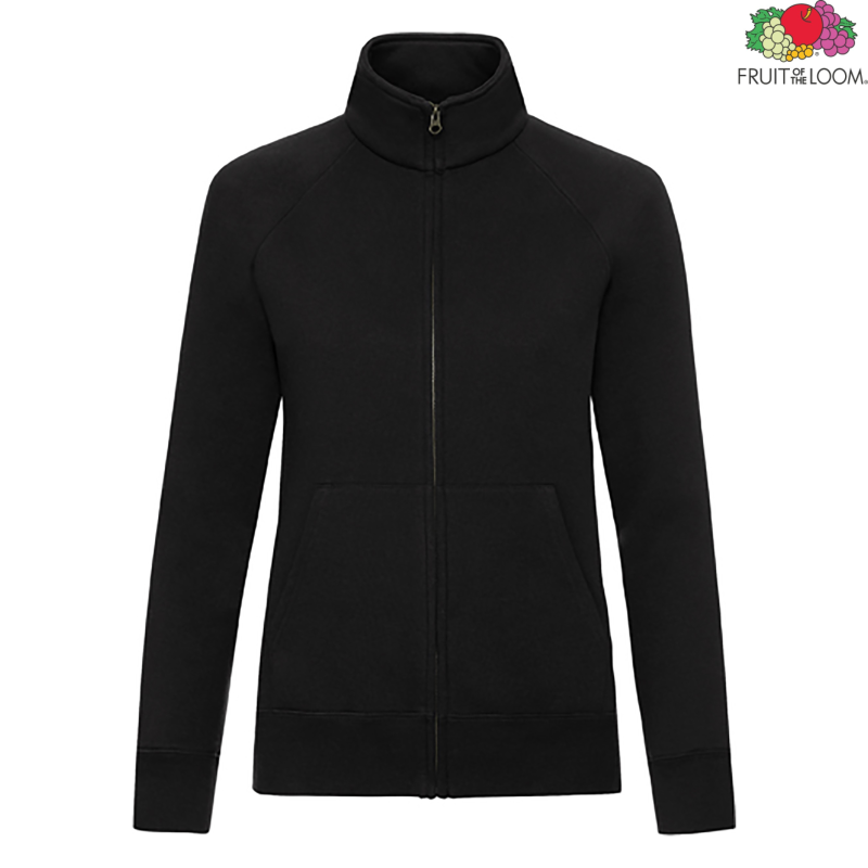 Premium Ladies Sweat Jacket | Fruit of the Loom