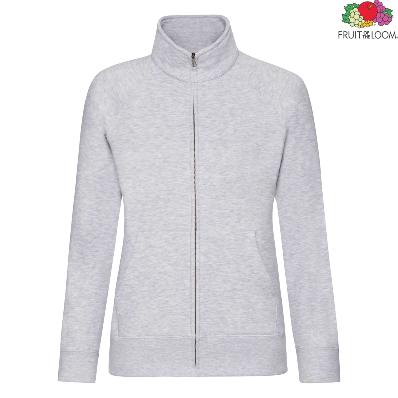 Premium Ladies Sweat Jacket | Fruit of the Loom