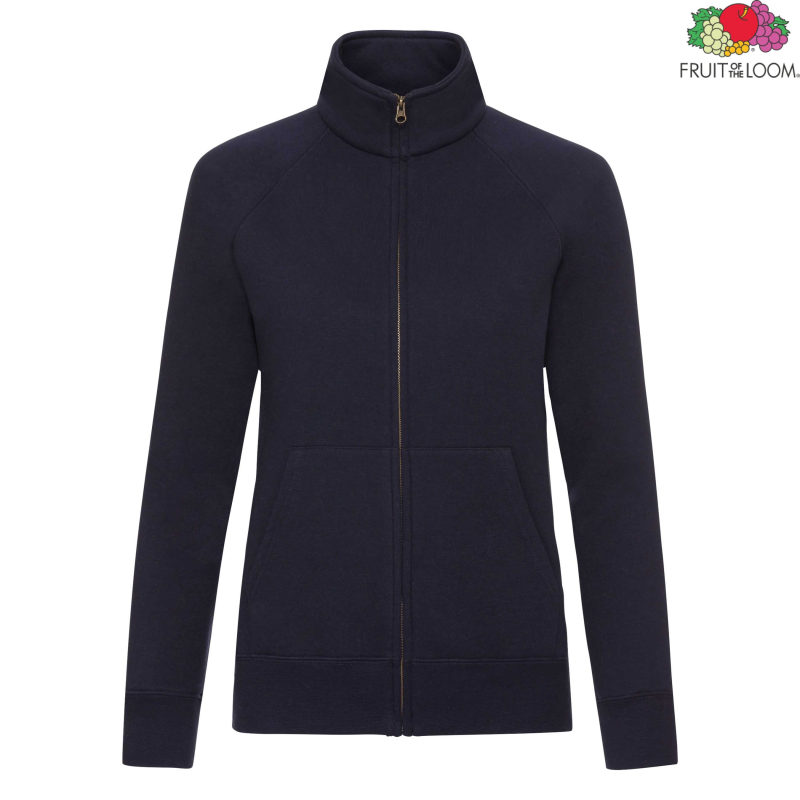 Premium Ladies Sweat Jacket | Fruit of the Loom