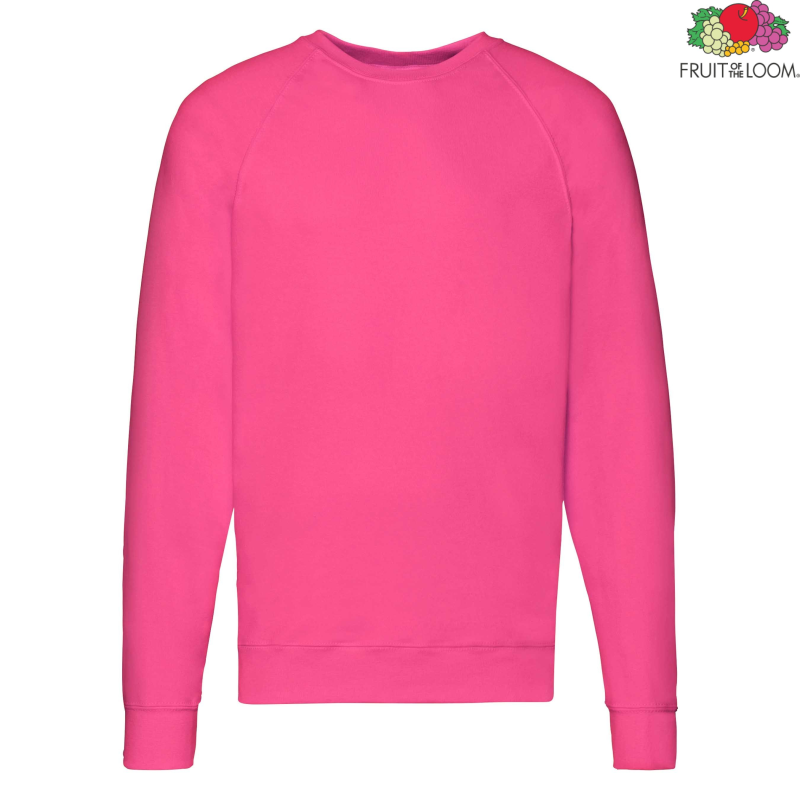Lightweight Raglan Sweat | Fruit of the Loom