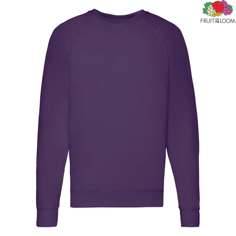 Lightweight Raglan Sweat | Fruit of the Loom