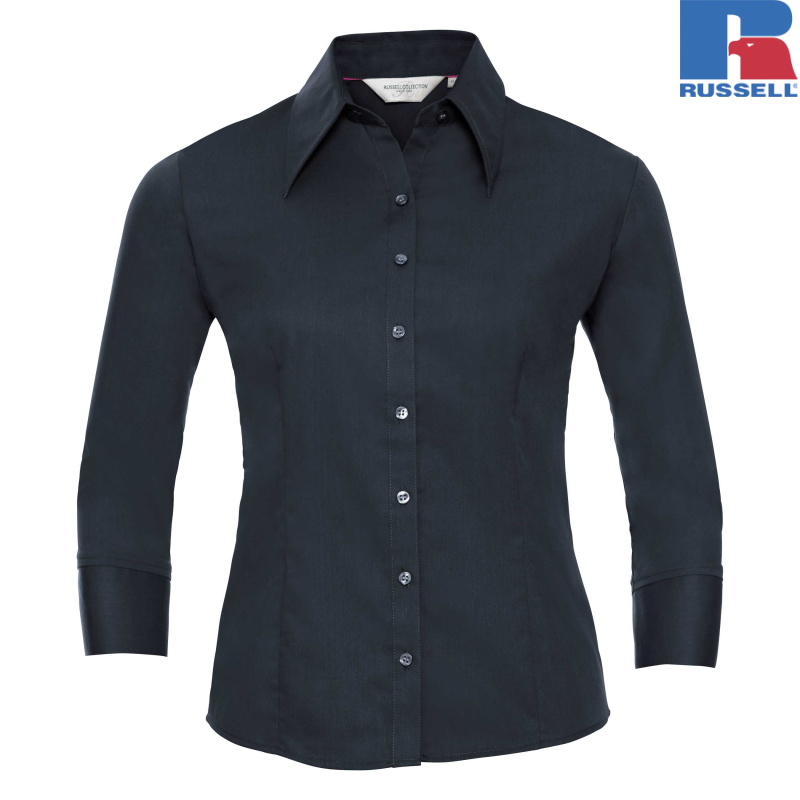 Ladies 3/4 Sleeve Shirt | Russell