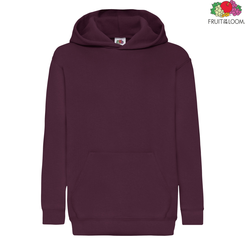 Kids Classic Hooded Sweat | Fruit of the Loom