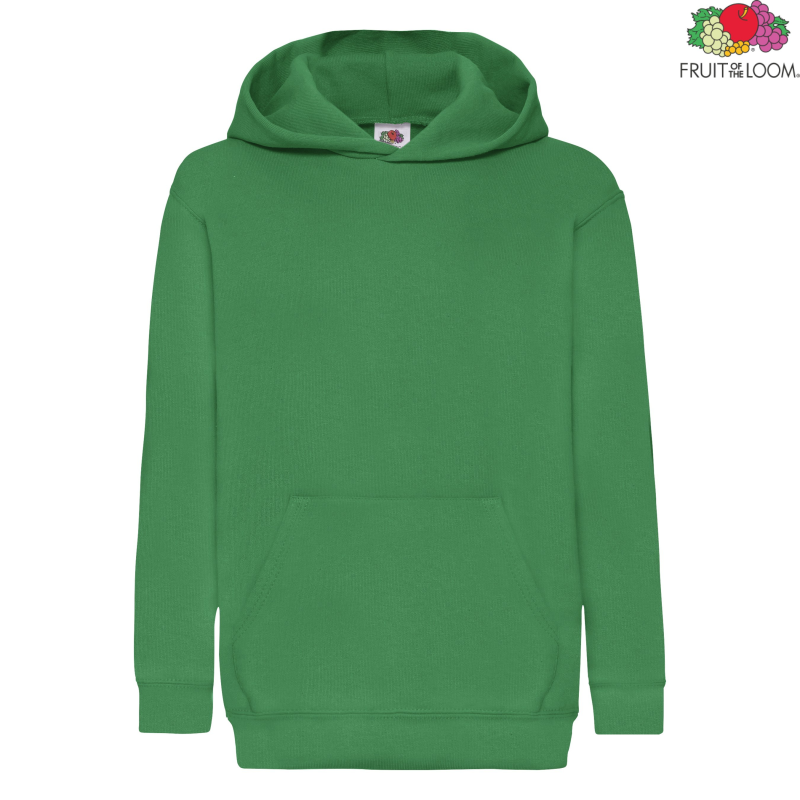 Kids Classic Hooded Sweat | Fruit of the Loom