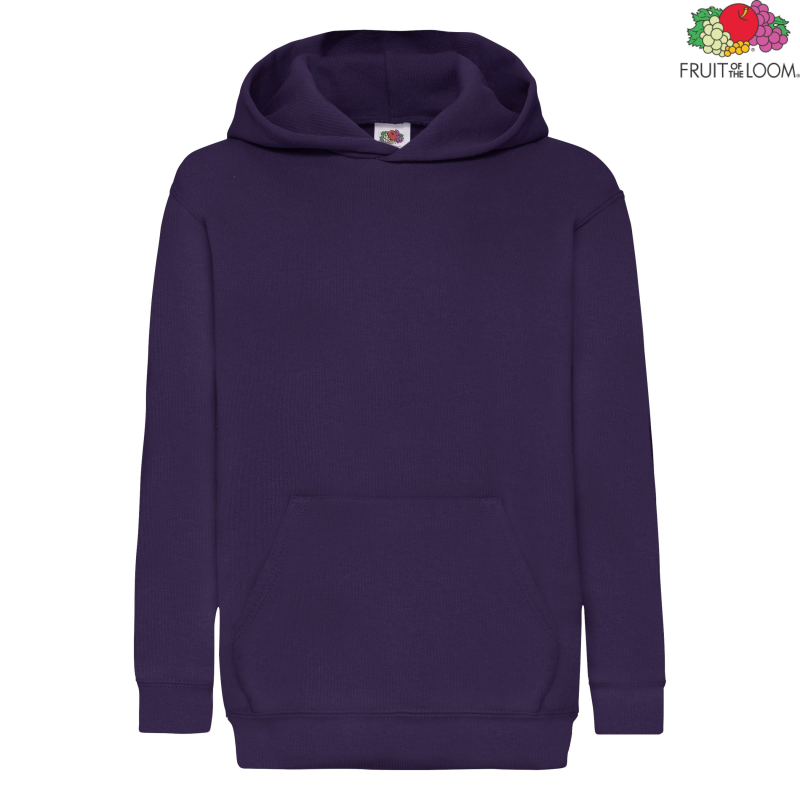 Kids Classic Hooded Sweat | Fruit of the Loom