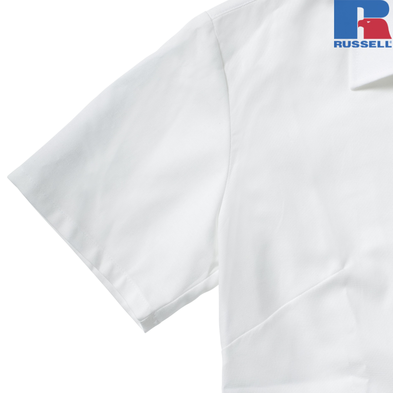 Ladies Short Sleeve Easy Care Oxford Shirt| Russell