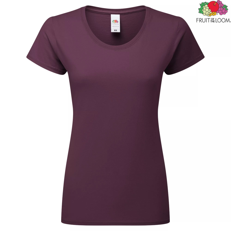 Ladies Iconic 195 Ringpsun Premium | Fruit of the Loom