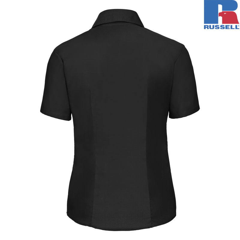 Ladies Short Sleeve Easy Care Oxford Shirt| Russell