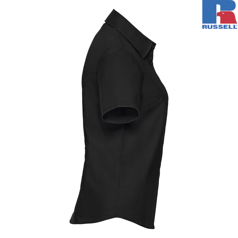 Ladies Short Sleeve Easy Care Oxford Shirt| Russell