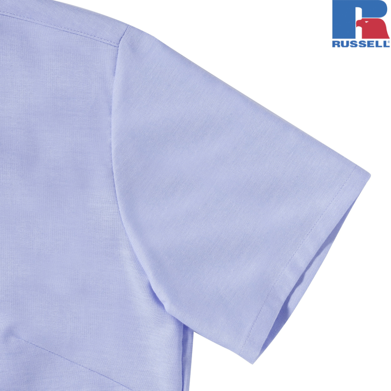 Ladies Short Sleeve Easy Care Oxford Shirt| Russell