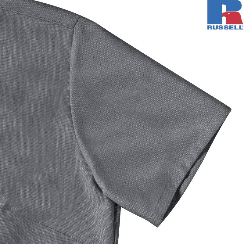 Ladies Short Sleeve Easy Care Oxford Shirt| Russell