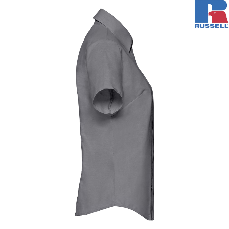 Ladies Short Sleeve Easy Care Oxford Shirt| Russell