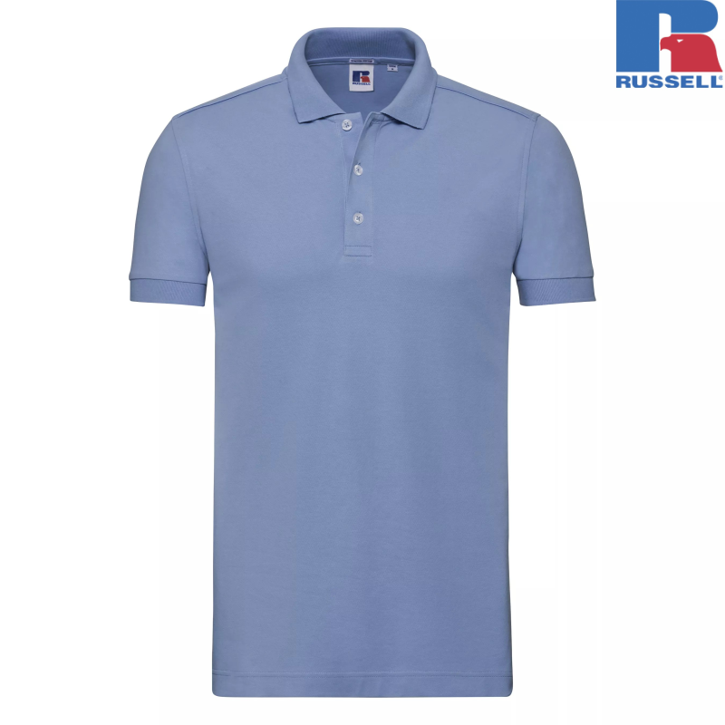 Men's Fitted Stretch Polo | Russell