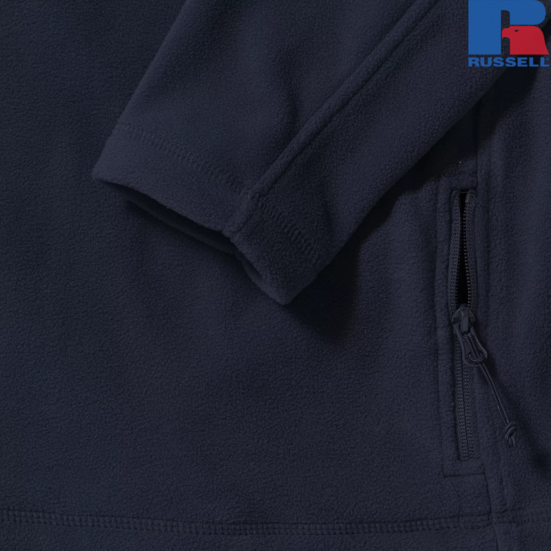 Kids Outdoor Fleece With A Long Zipper | Russell