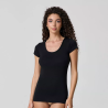 Women's t-shirt Scollo with elastane | Jadea