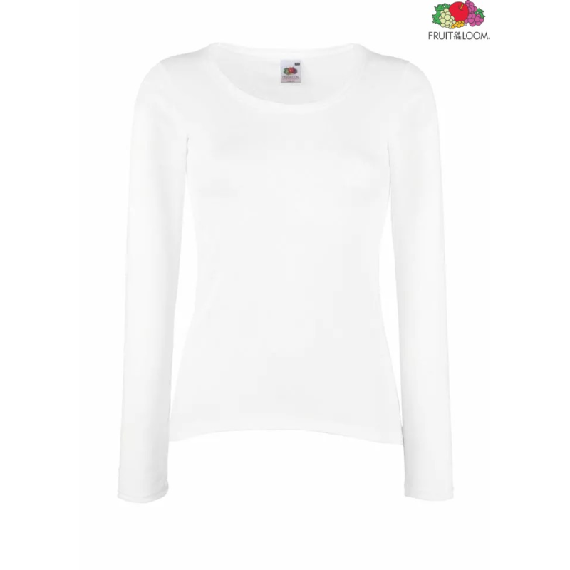 Ladies Valueweight long sleeve T | Fruit of the Loom
