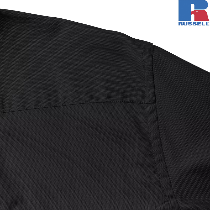 Men's Short Sleeve Tailored Oxford Shirt | Russell