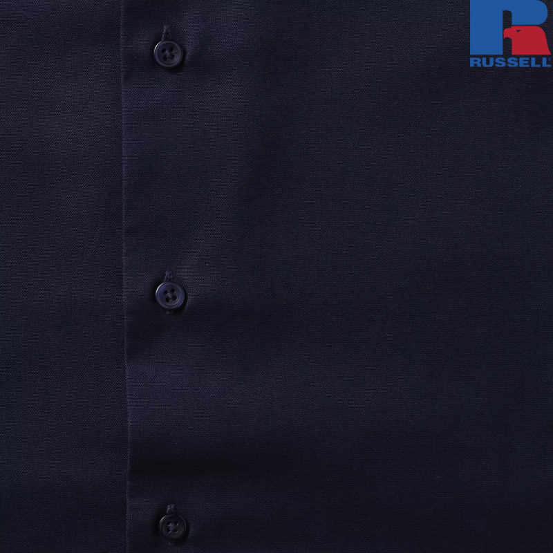 Men's Short Sleeve Tailored Oxford Shirt | Russell