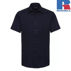 Men's Short Sleeve Tailored...