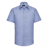 Men's Short Sleeve Tailored Oxford Shirt | Russell