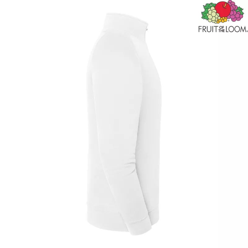 Iconic Premium Zip Neck Sweat | Fruit of the Loom