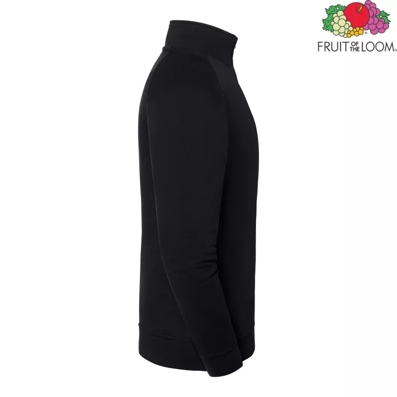 Iconic Premium Zip Neck Sweat | Fruit of the Loom