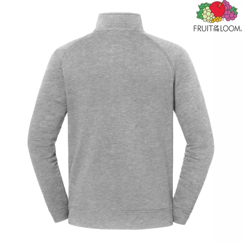 Iconic Premium Zip Neck Sweat | Fruit of the Loom