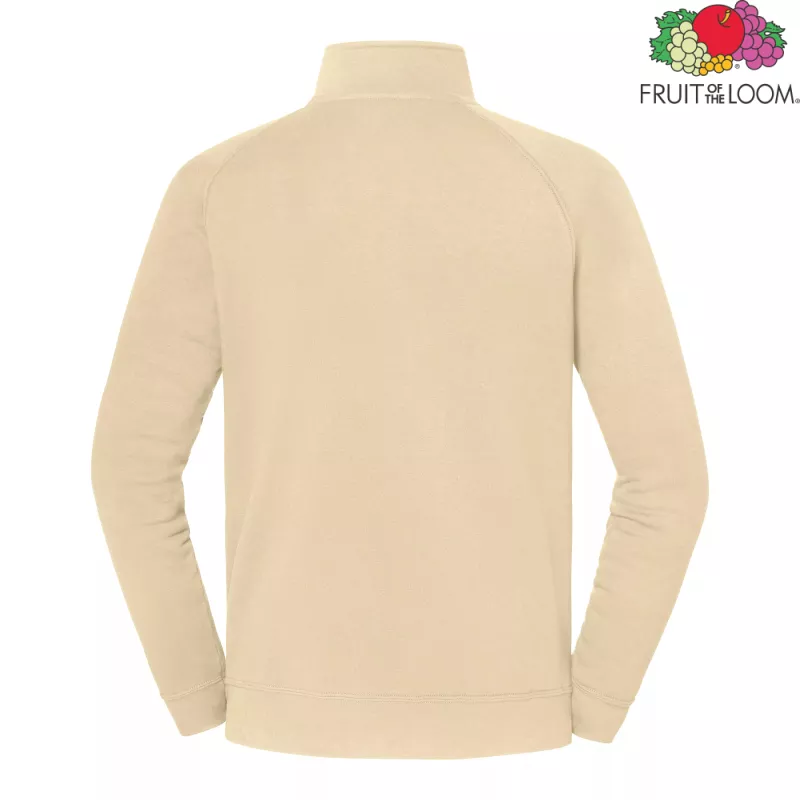 Iconic Premium Zip Neck Sweat | Fruit of the Loom