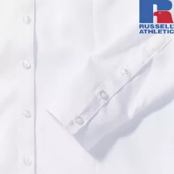 LADIES LONG SLEEVE TAILORED HERRINGBONE SHIRT | Russell