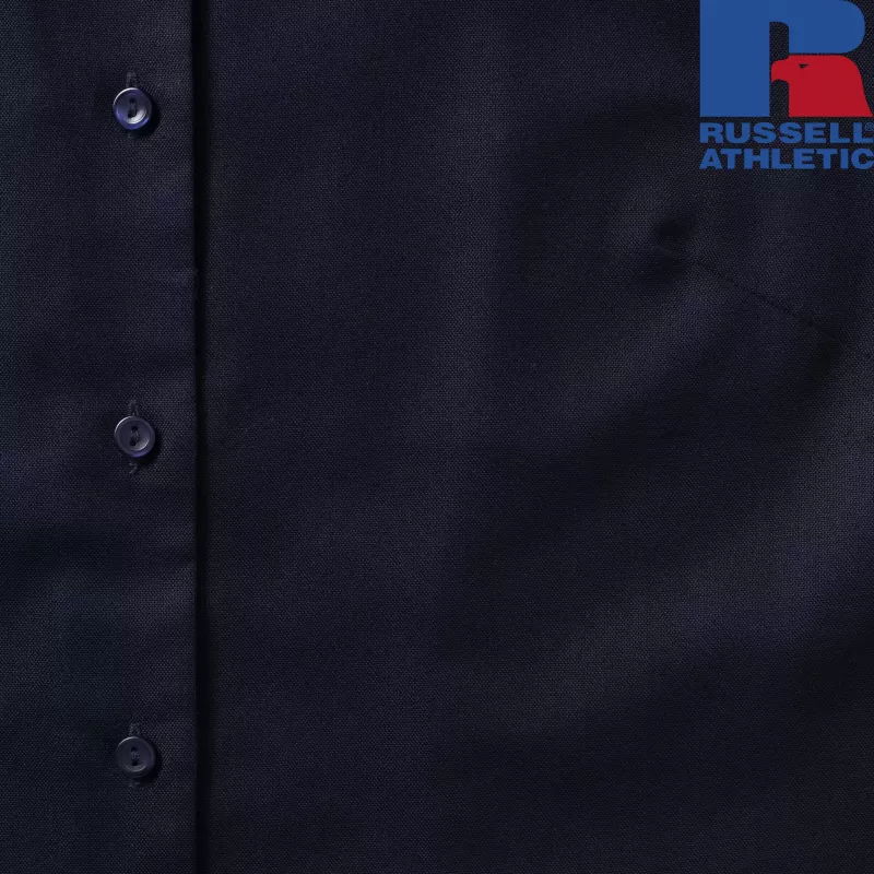 Ladies Short Sleeve Easy Care Oxford Shirt| Russell