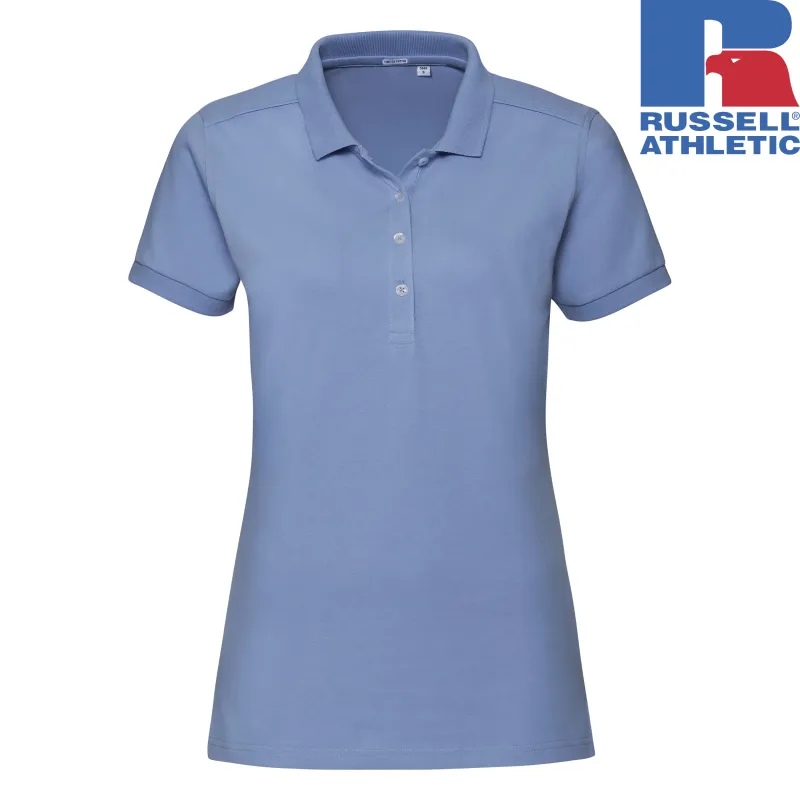 Ladies Fitted Stretch Polo | Russell